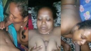 Bibiku Yang Menggoda Melayani Nafsu Anak Tirinya Dengan Mulut Panas, Menelan Setiap Tetes Cairan Nafsu Hingga Habis.