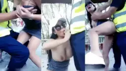 Janda Bergairah Menggoda Tukang Parkir Dengan Aksi Nakalnya