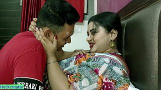 Cowok India Beruntung Bercinta Dengan Istri Baru Yang Cantik Dan Seksi