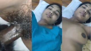Desi Selatan Menggoyang Paha, Menampung Batang Besar Di Lubang Basahnya
