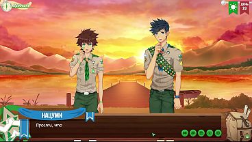 Game: Kamp Teman, Episode 59 – Musim Berakhir (dubbing Rusia)