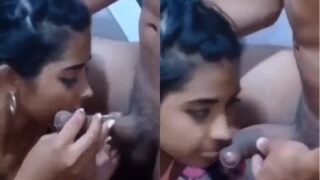 Gadis India Menjilat Bubuk Protein Saat Bercinta Panas