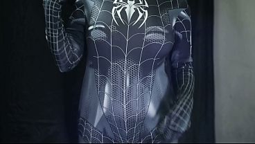 Ngentot Cewek Indo Cosplay Spiderman Sampe Memeknya Becek Dan Basah Keting
