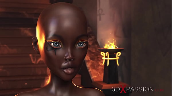 Persetubuhan Mesir Kuno! Dewa Anubis Menggagahi Budak Muda Di Kuilnya