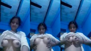 Gadis Bihari Seksi Pamer Payudara Kencang Untuk Kekasihnya