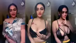 Lingerie Hitam Mango Live Bikin Muncrat Sampe Basah