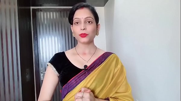 Bidadari India Bergaun Saree, Suara Mesra Menggoda