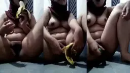 Barbielala Pamer Susu Gede Sambil Colmek Pake Timun Sama Pisang