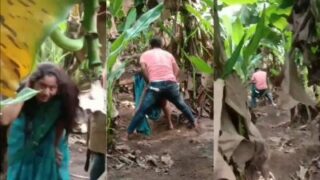 Desi Pasangan Kolhapuri Main Sex Di Kebun Pisang, Bikin Basah Kuyup