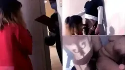 Prank Biar Si Tukang Paket Ngaceng, Bikin Dia Gak Bisa Fokus Ngantor