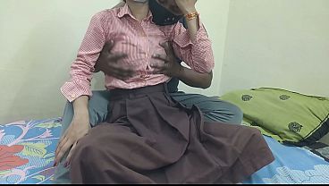 Cewek Kuliahan India Di Kamar Pacar, Crot Di Memek, Ngewe Panas Abis.