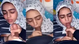 Jilbab Cantik Digoblok Habis Sampe Muncrat Kenceng