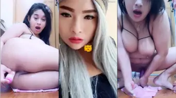 Tante Colmek Becek, Dildo Ngeces Basah Banget