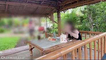 Keluar Main Sama Orang Asing, Thailand, Bikin Basah Di Luar.