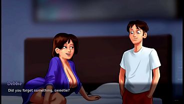 Ibu Tiri Nggak Ketinggalan Lihat Reaksi Aku (18+)