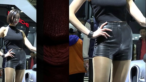 Gadis Cina Nge-dance Pake Hotpants Kulit, Bikin Makin Panas, Goyangannya Bikin Ngilu.