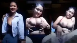 Siswi Sma Pake Toge, Baru Pulang Sekolah Langsung Sange Colmek Sampe Basah.