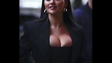 Selena Gomez Ngesot Sambil Ngebuka Paha, Bikin Sange Berat (ai Hasil Rekayasa)