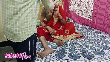 Bini Baru Nikah Digocok Mertua Pas Suami Kantor, Pake Saree Merah, Ngerasain Kontol Pertama Kali Selingkuh, Crot Di Dalem Sambil Ngomong Kotor.