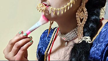 Pasangan Pengantin Baru India Desi Malam Pertama Lagi Crot-crotan Romantis, Suara Sex Mms Hindi Desi India Malam Pertama.